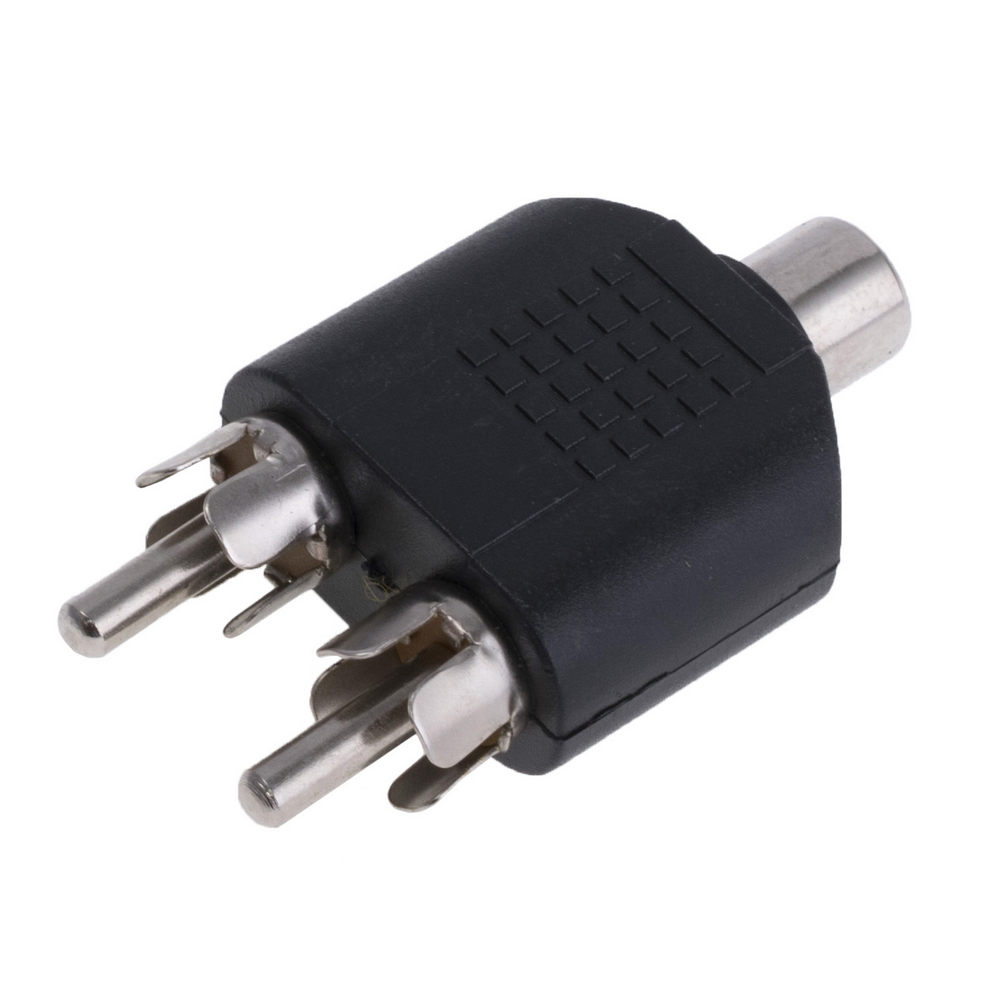 Перехідник 1 "мама" RCA в 2 RCA "тато" (GT1-1759) Global Tone за ціною ...